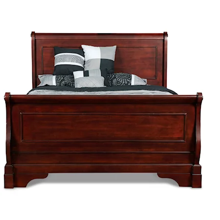 Traditional Full Sleigh Bed